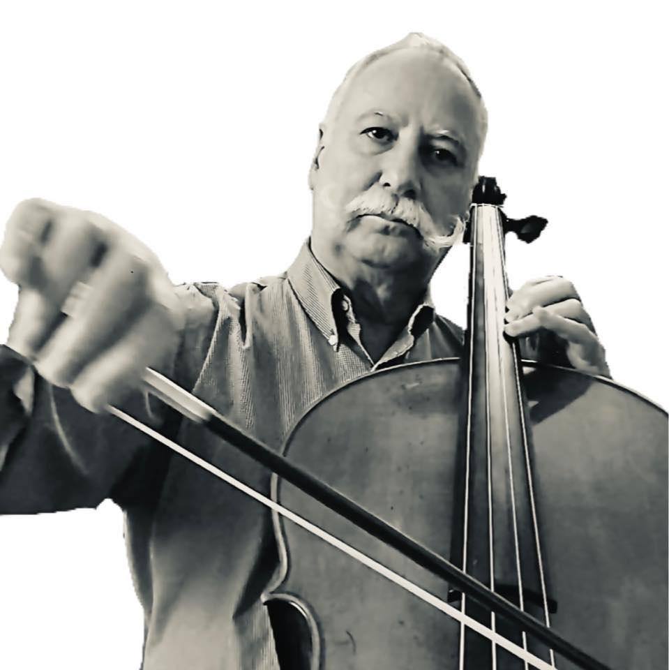 Richard playing cello