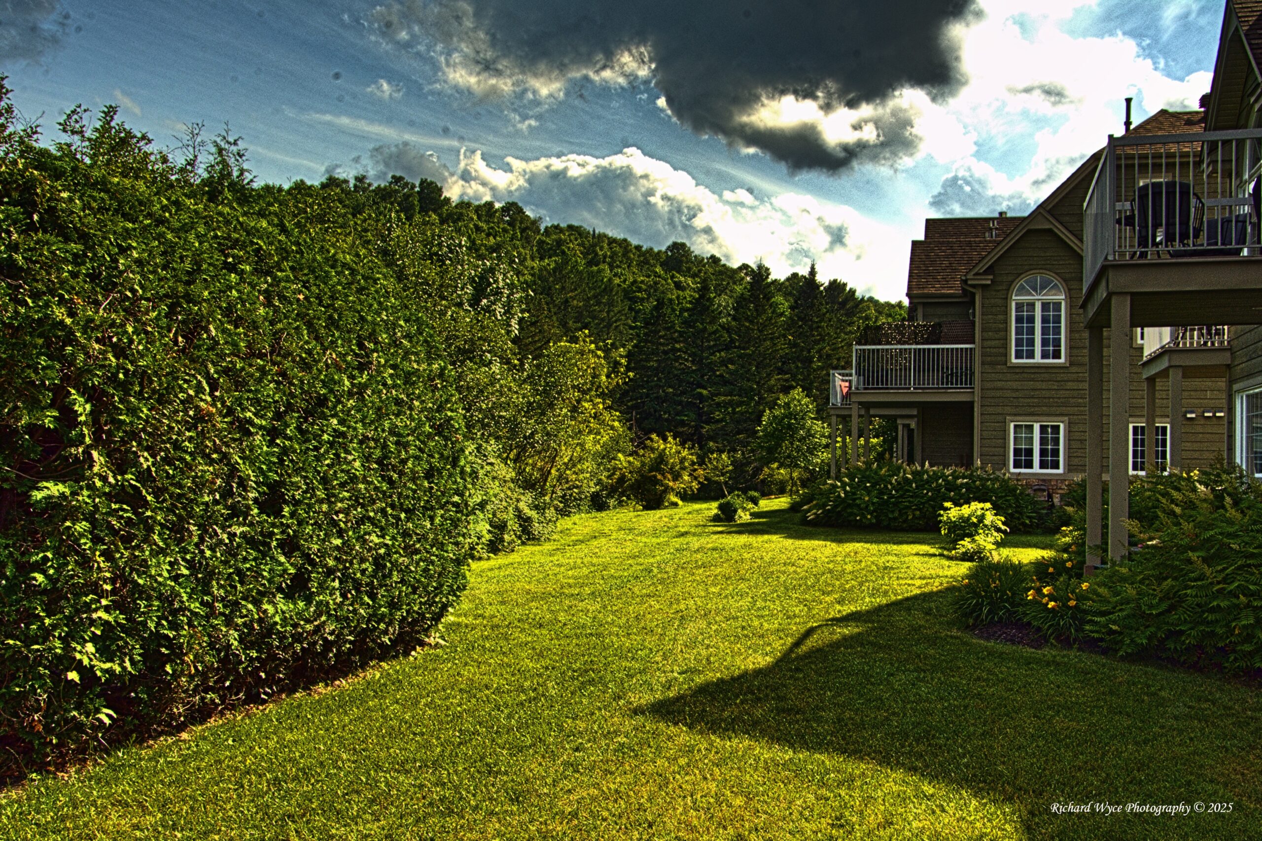 View of Neighbouring condos at the foot of Mont Saint-Sauveur 2025